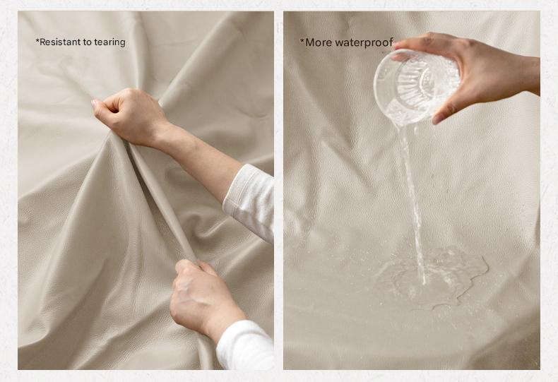 Ash Solid Wood Bauhaus Soft Leaning Antique Style Bed