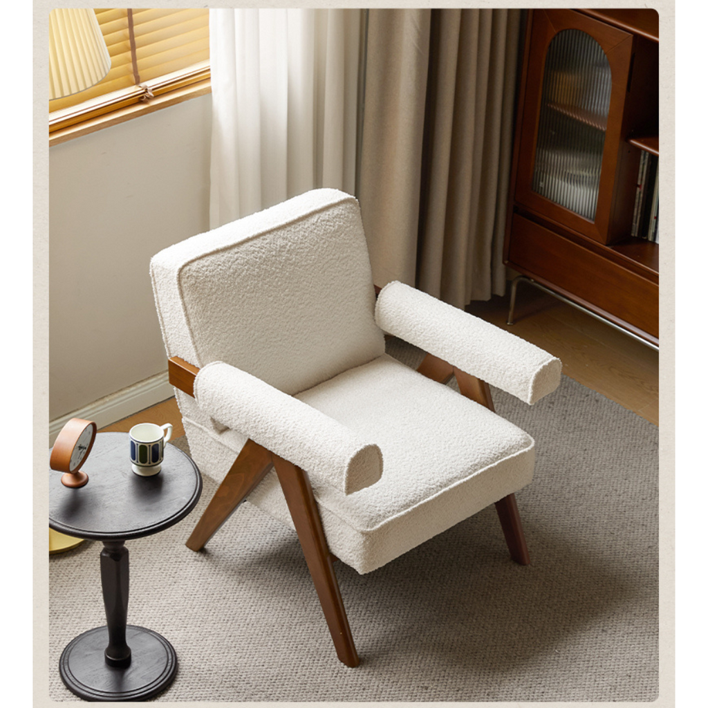 Beech, Oak Solid Wood Vintage Retro Chair