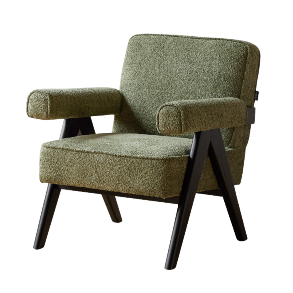 Beech, Oak Solid Wood Vintage Retro Chair