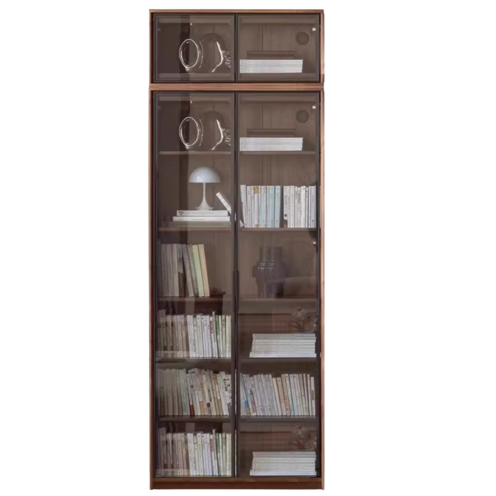Black Walnut Solid Wood Bookshelf -USA