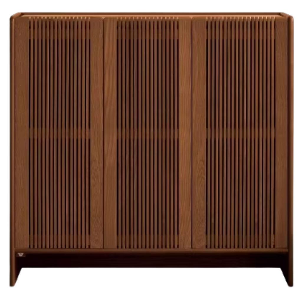 Ash, Oak Solid Wood Rock Top Shoe Cabinet