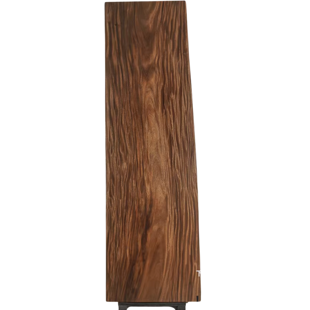 Black Walnut Solid Wood Wabi Sabi Style Dining Table Board
