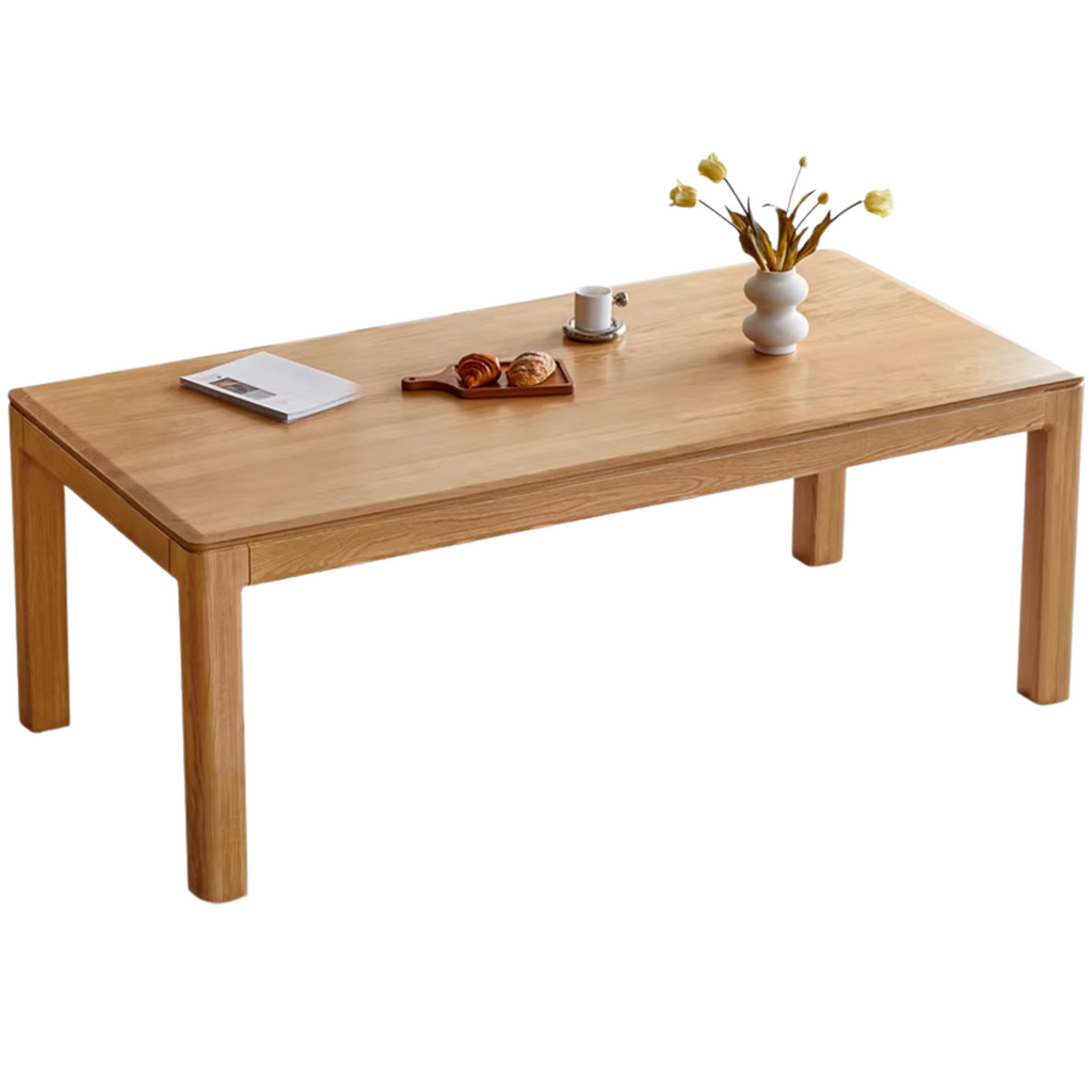 Ash, Oak Solid Wood Long Dining Table