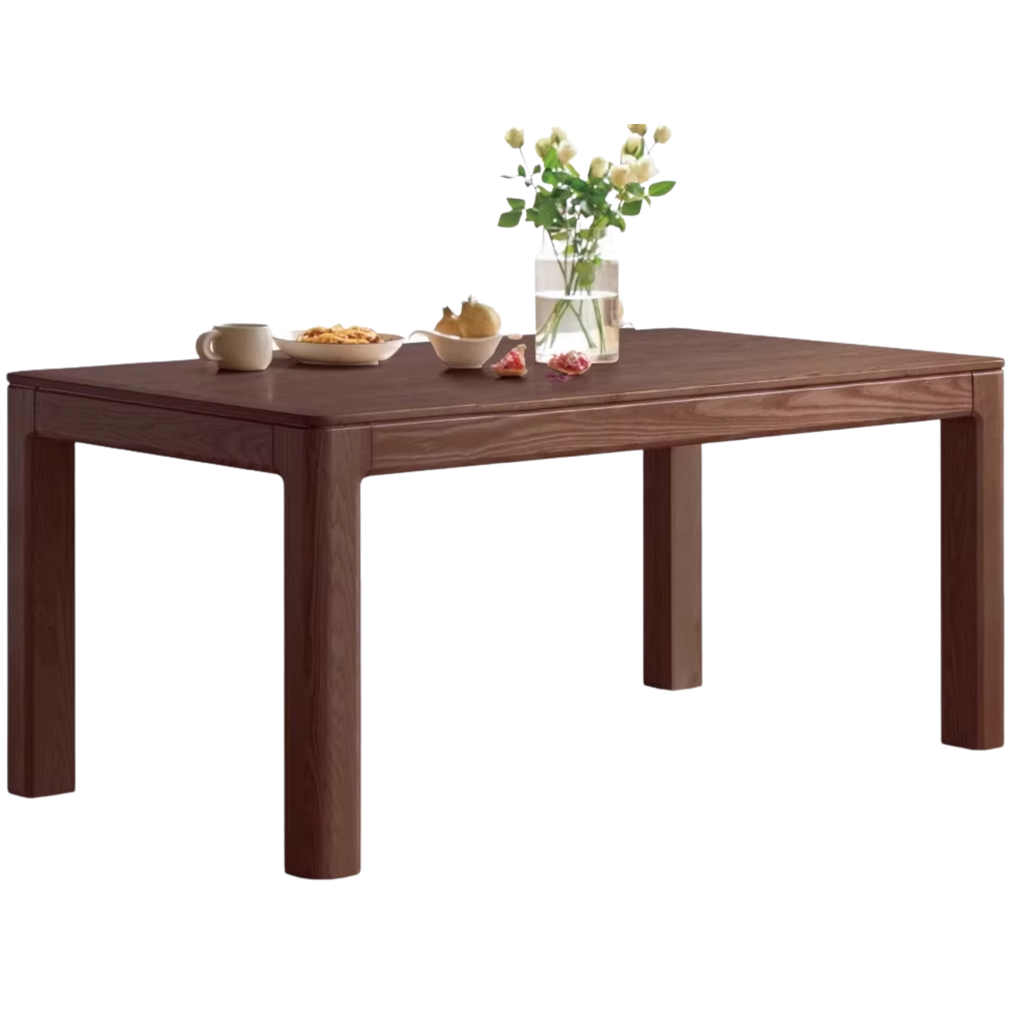 Ash, Oak Solid Wood Long Dining Table