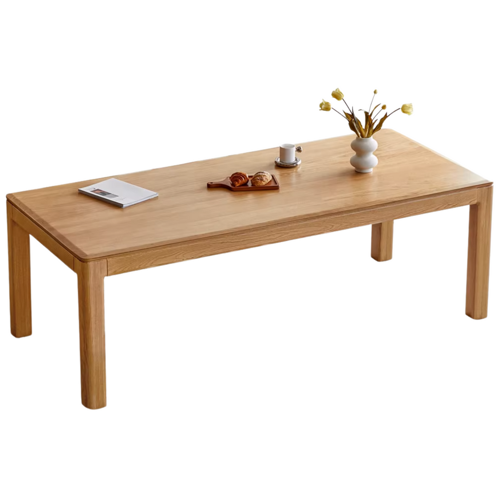 Ash, Oak Solid Wood Long Dining Table