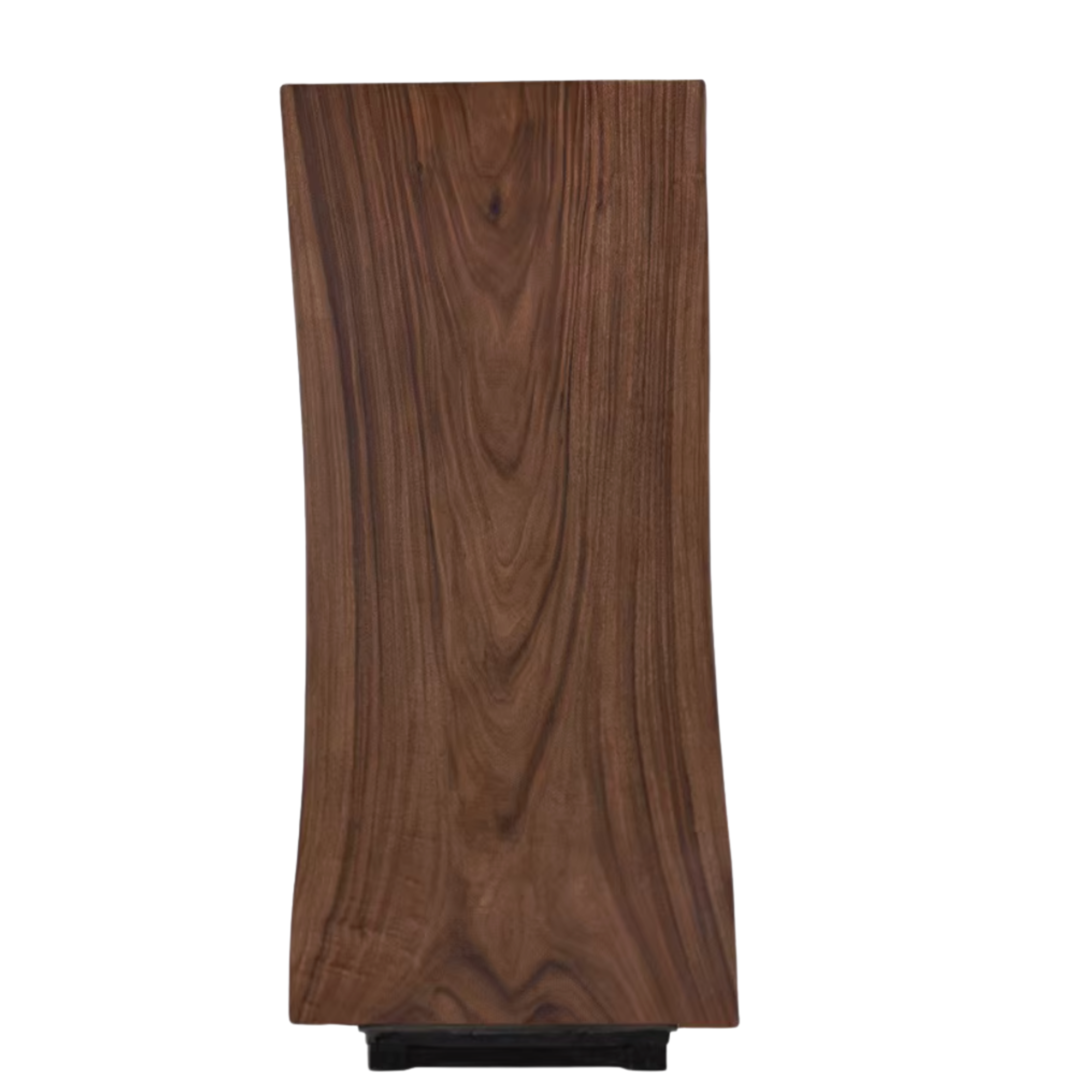 Black Walnut Solid Wood Wabi Sabi Style Dining Table Board