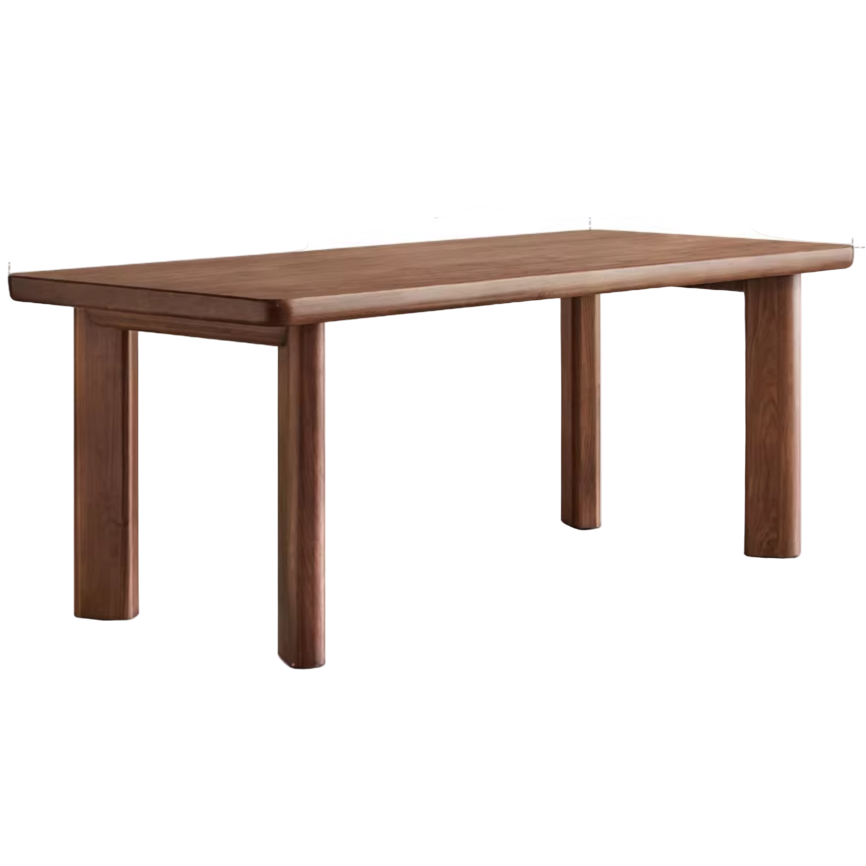 Black Walnut Solid Wood Dining Table
