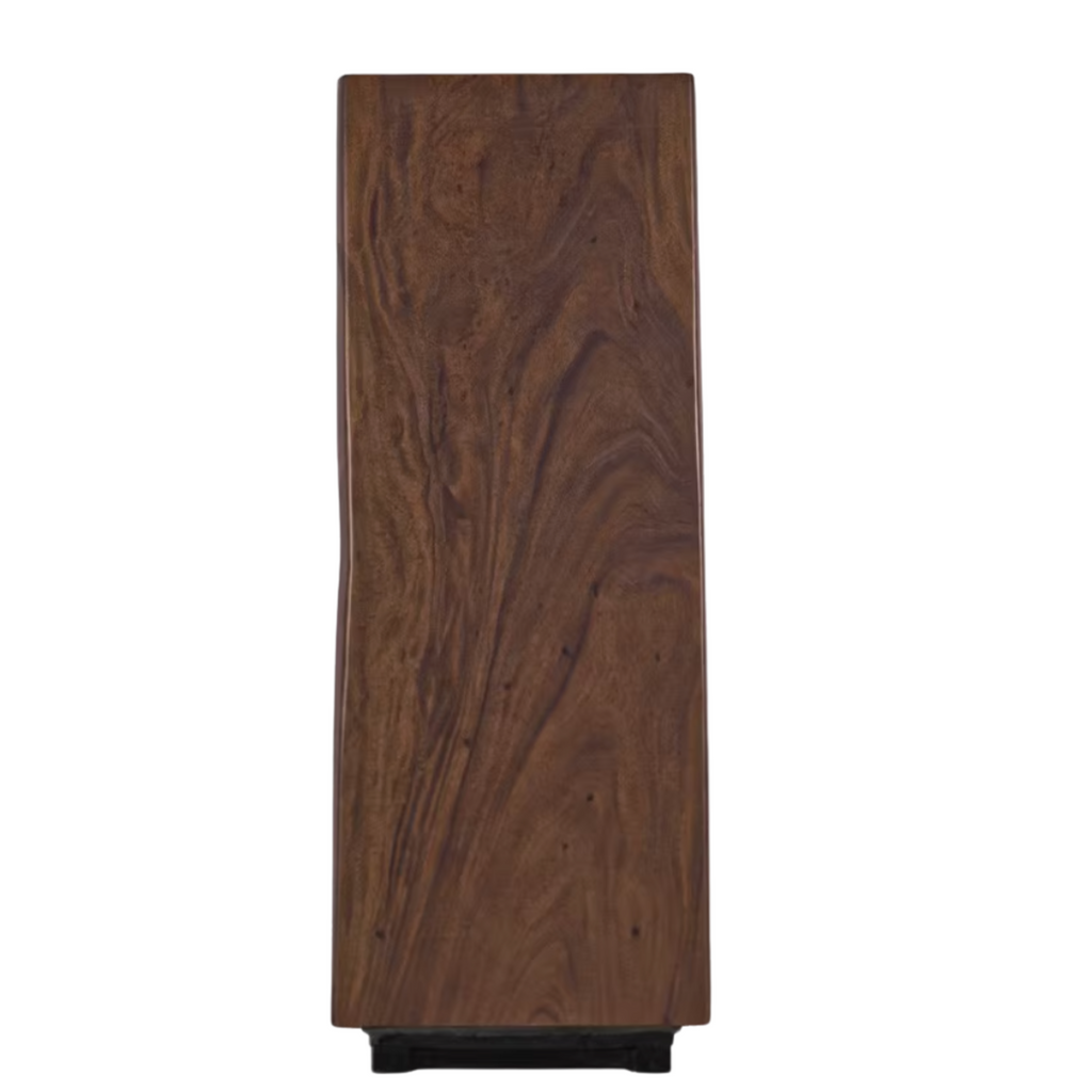 Black Walnut Solid Wood Wabi Sabi Style Dining Table Board