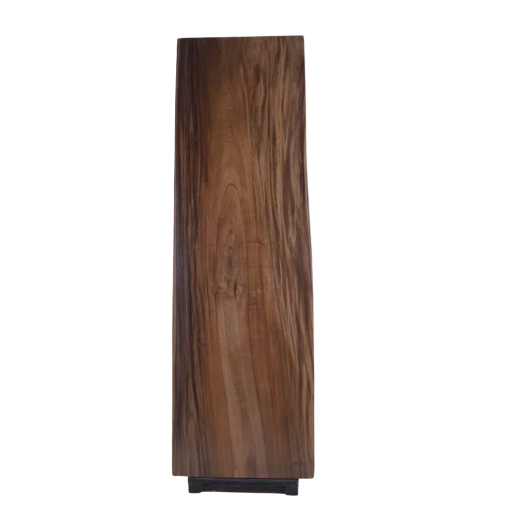 Black Walnut Solid Wood Wabi Sabi Style Dining Table Board