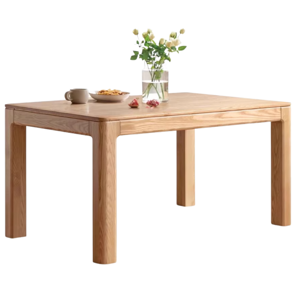 Ash, Oak Solid Wood Long Dining Table