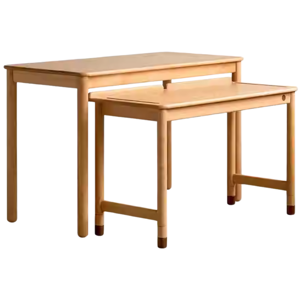 Beech Solid Wood Children's Learning Desk.