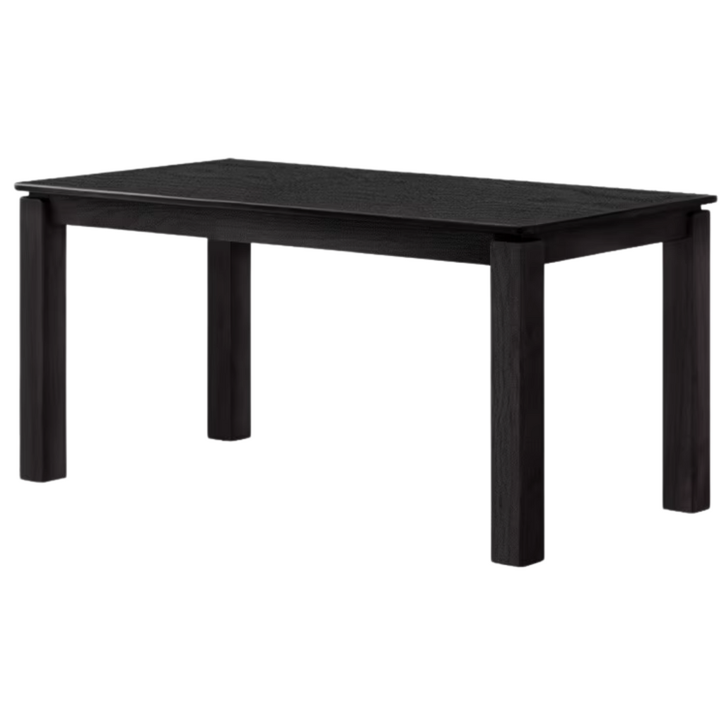 Black Walnut, Ash, Oak Solid Wood Large Board Dining Table