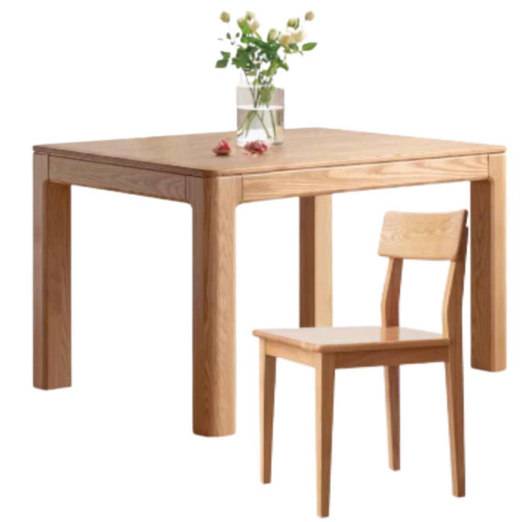 Ash, Oak Solid Wood Long Dining Table