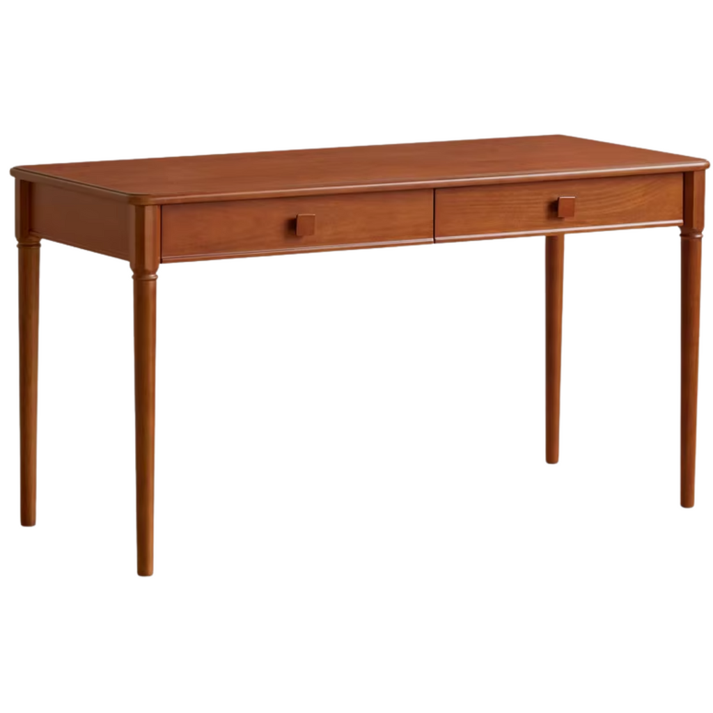 Tulip Tree Solid Wood Medieval Style Desk