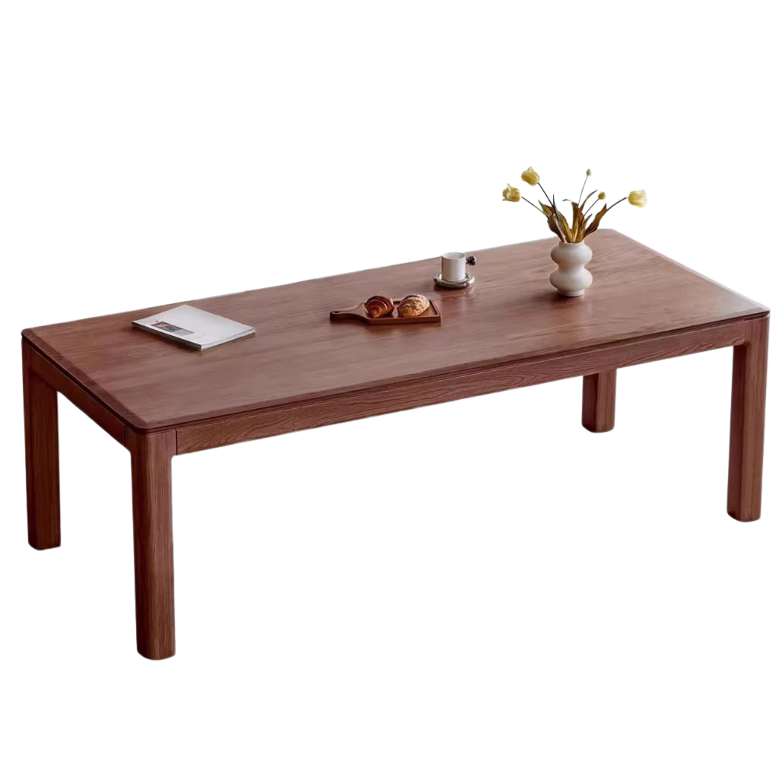Oak Solid Wood Long Dining Table