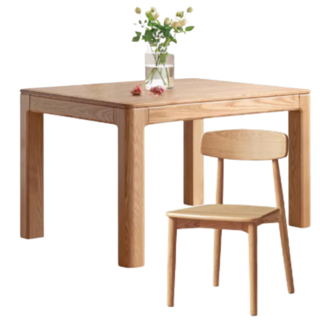 Ash, Oak Solid Wood Long Dining Table