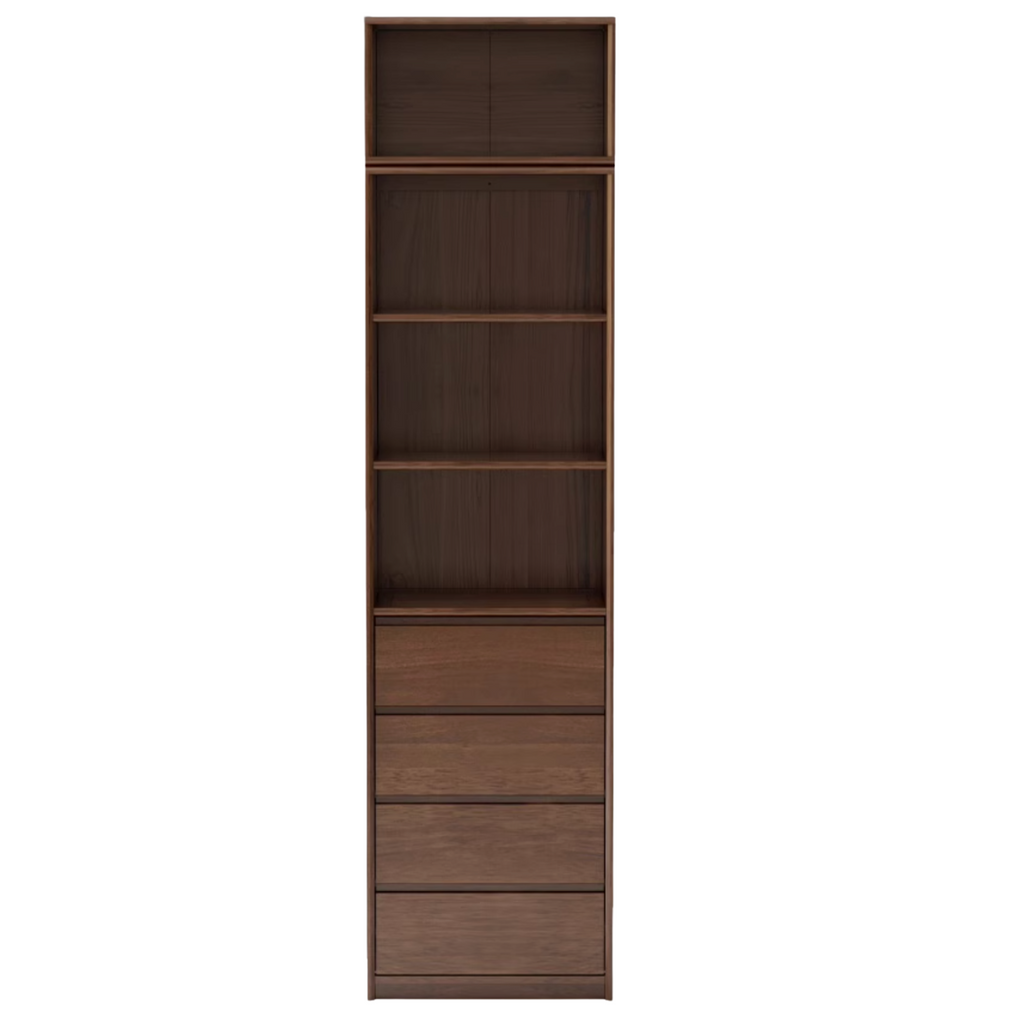Black Walnut Solid Wood Bookshelf -USA