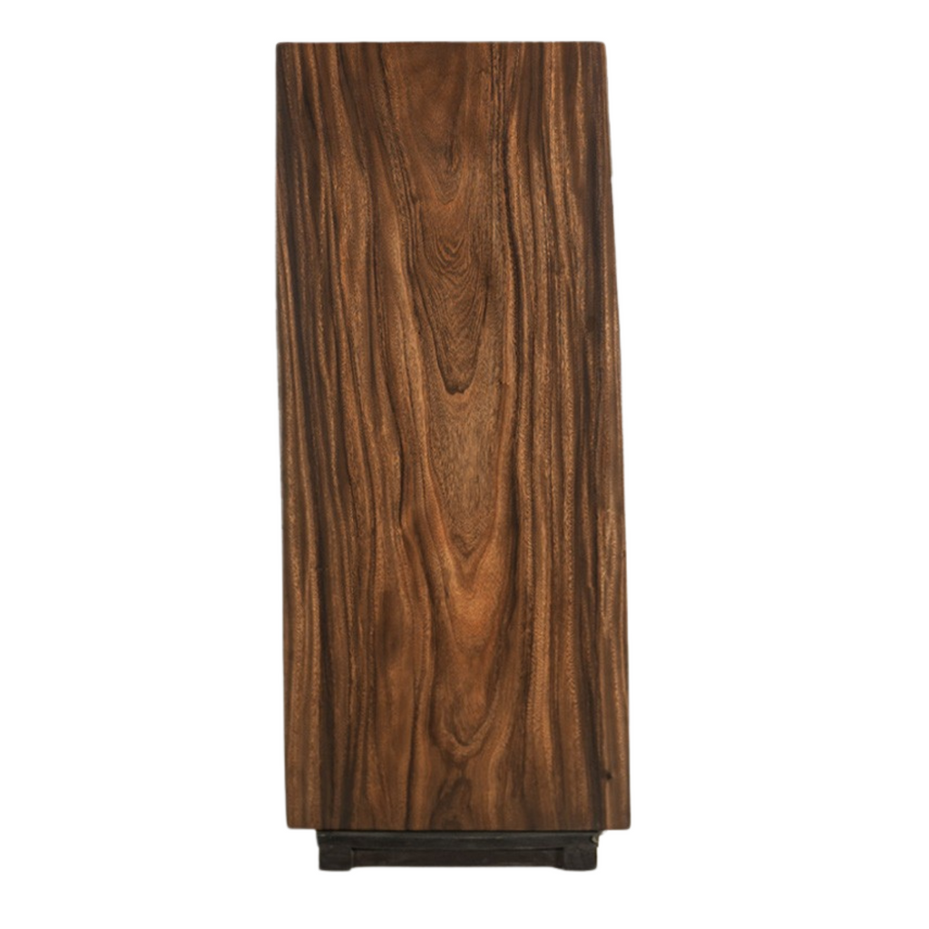 Black Walnut Solid Wood Wabi Sabi Style Dining Table Board