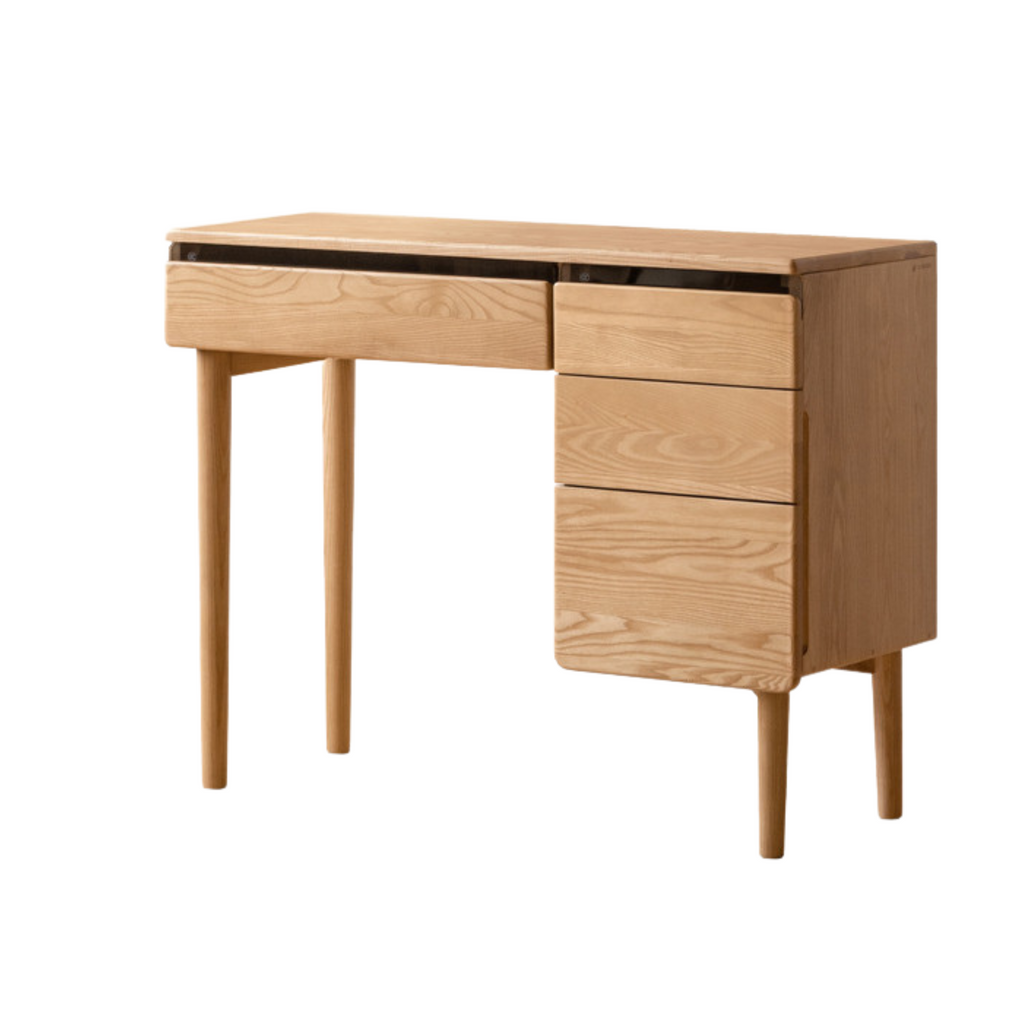 Ash Solid Wood Multifunctional Modern Dressing Table