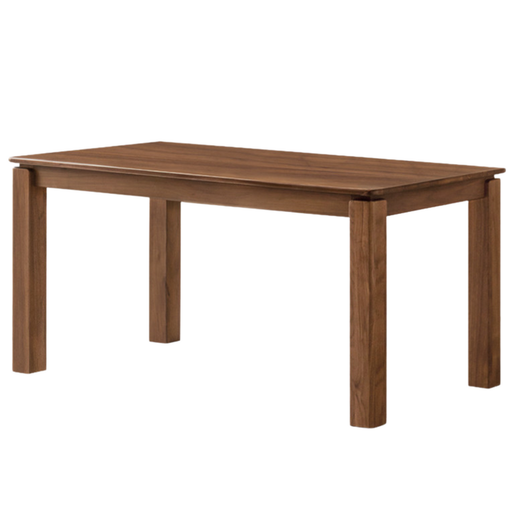 Black Walnut, Ash, Oak Solid Wood Large Board Dining Table