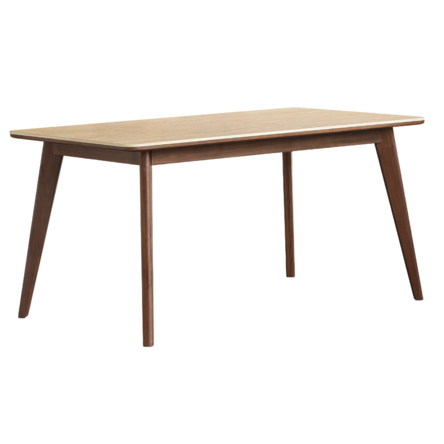 Black Walnut Solid Wood Vintage Rock Plate Dining Table