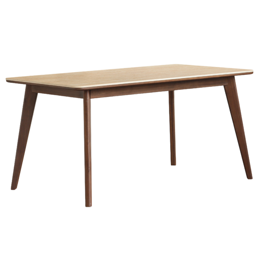 Black Walnut Solid Wood Vintage Rock Plate Dining Table