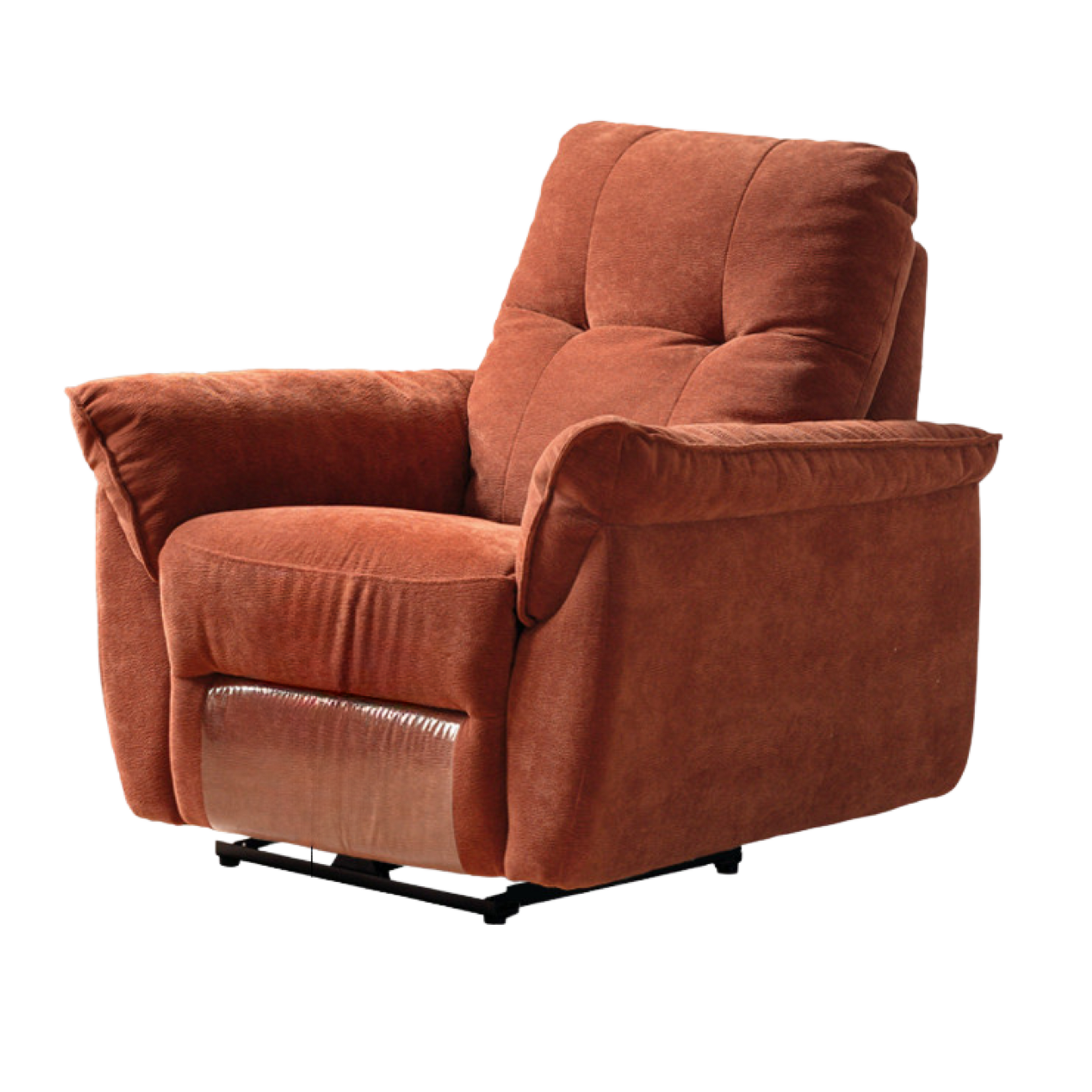 Fabric Modern Style Rocking Armchair