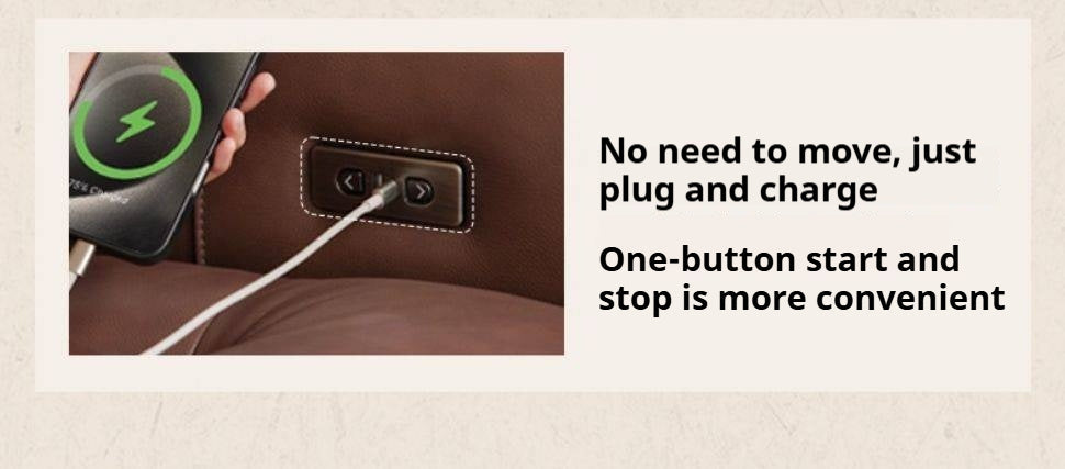 Leather French Retro Sofa