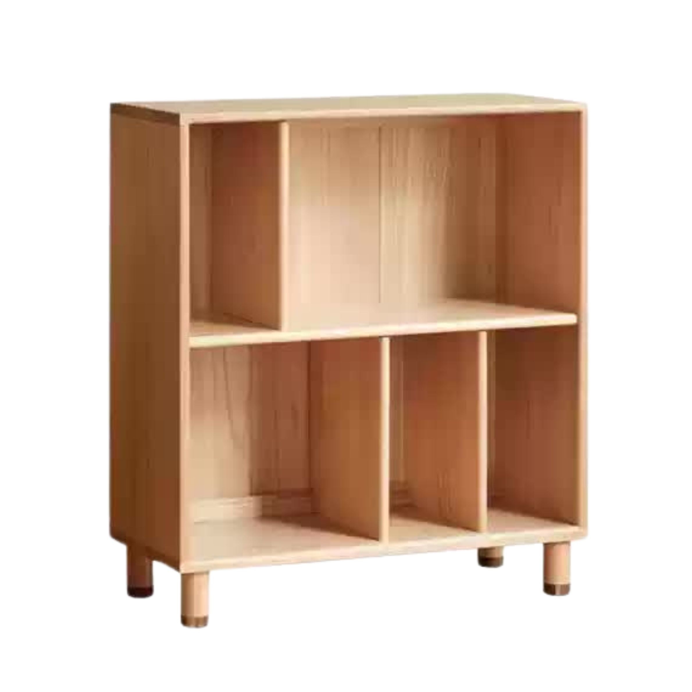 Oak Solid Wood Modern Free Combination Bookshelf