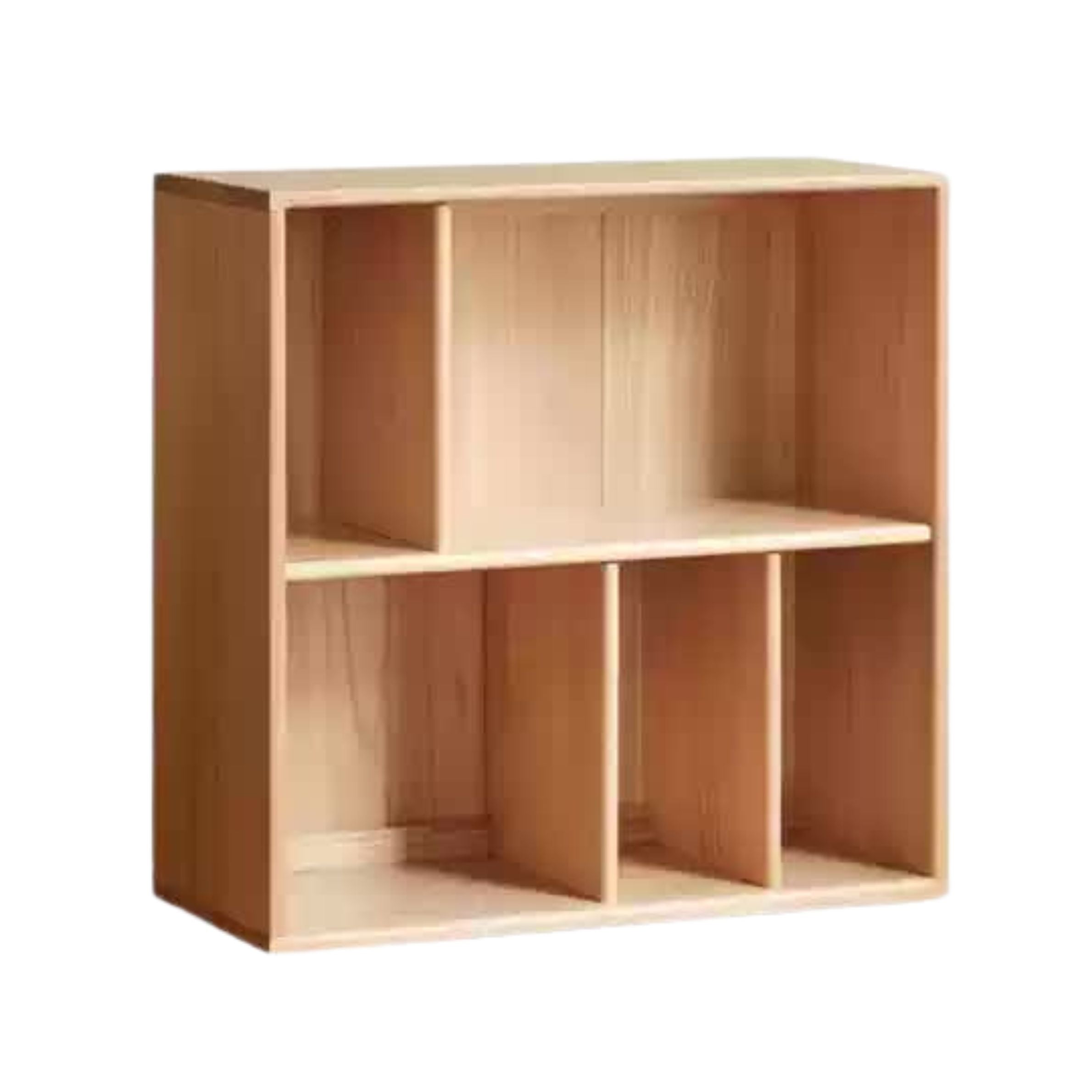Oak Solid Wood Modern Free Combination Bookshelf