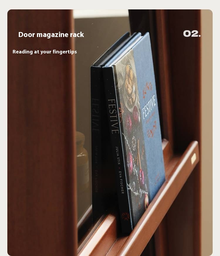 Poplar Solid Wood Ancient Style Side Cabinet