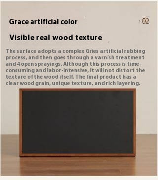 Solid Rubberwood Bauhaus Rock Slab Bay Window Table