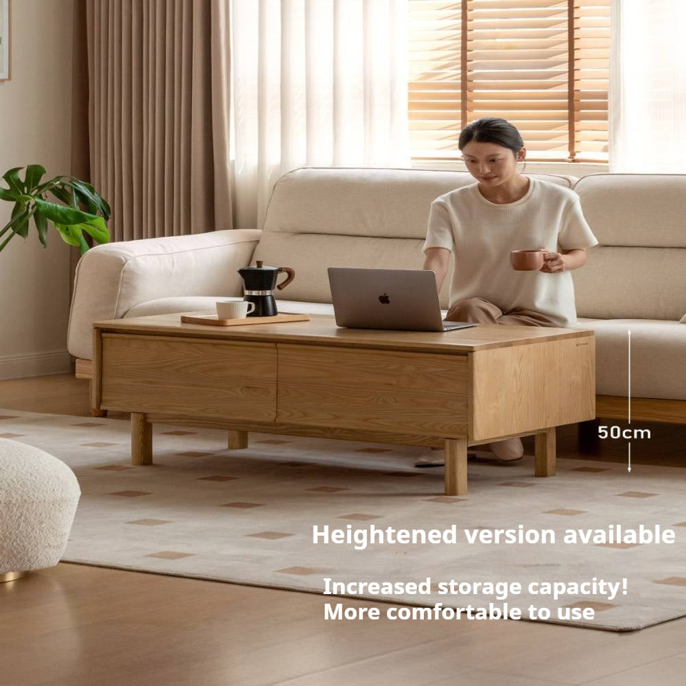 Ash, Oak Solid Wood Solid Wood Tea Table