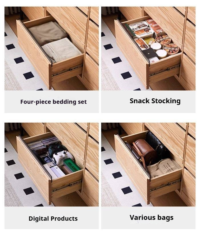 Oak Solid Wood Chest of Drawers