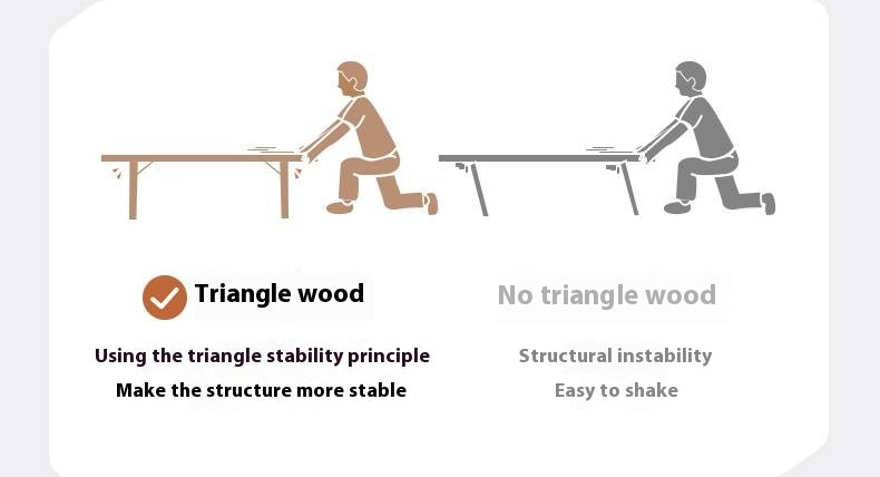 Poplar Solid Wood Antique Style Dining Table