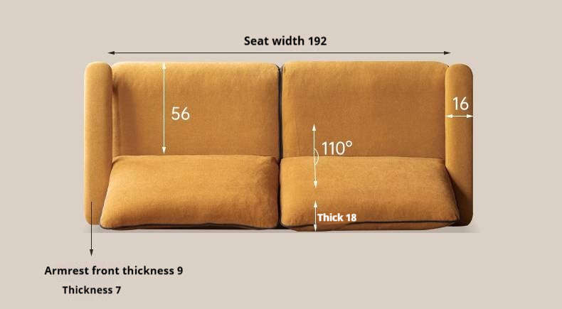 Beech Solid Wood Sofa Ancient Style