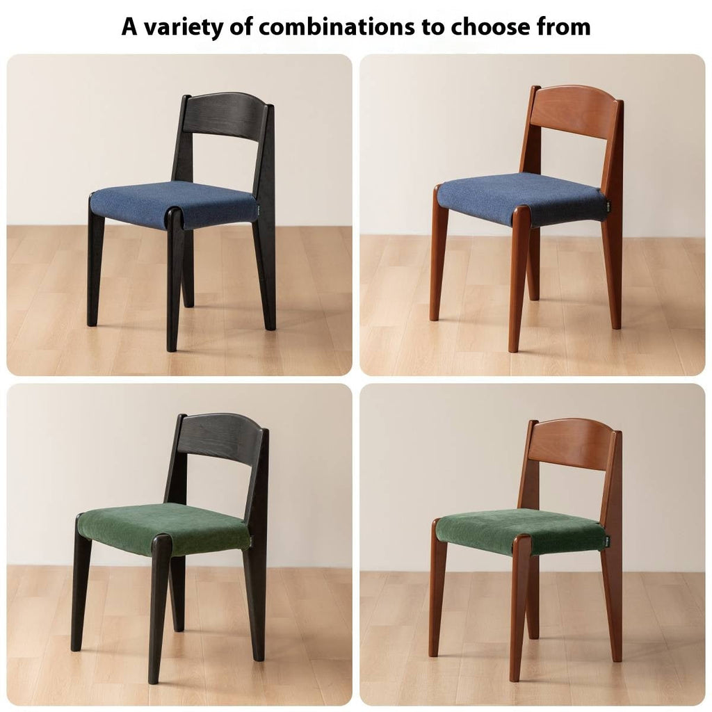 pcs 4 set Poplar Solid Wood Medieval Style Dining Chair