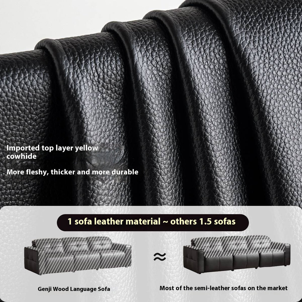 Leather Modern Style Electric Sofa