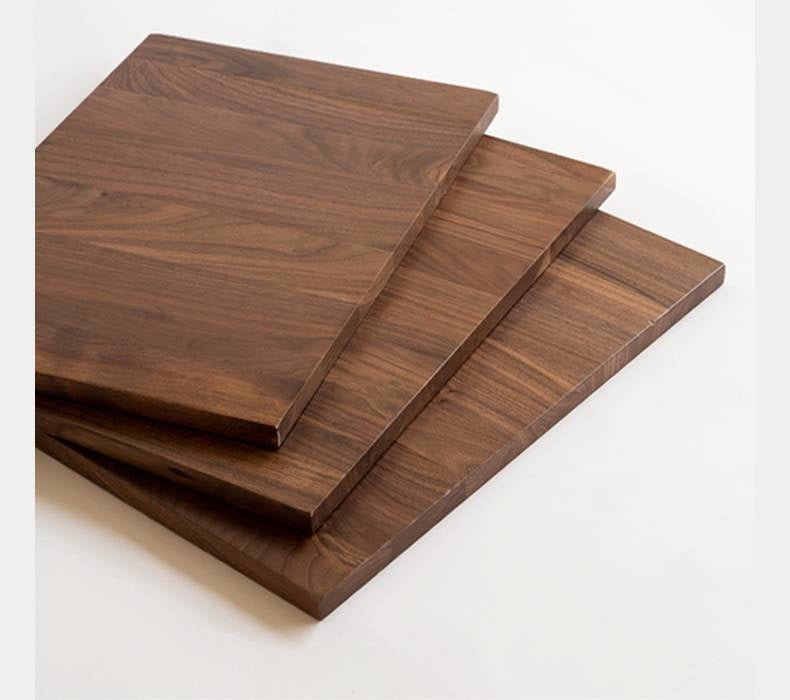 Black Walnut Solid Italian Light Luxury TV Stand