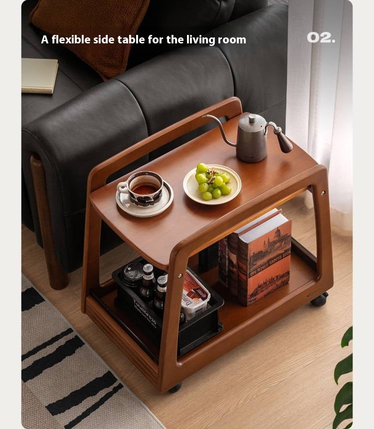 Poplar Solid Wood Antique Style Tea Table