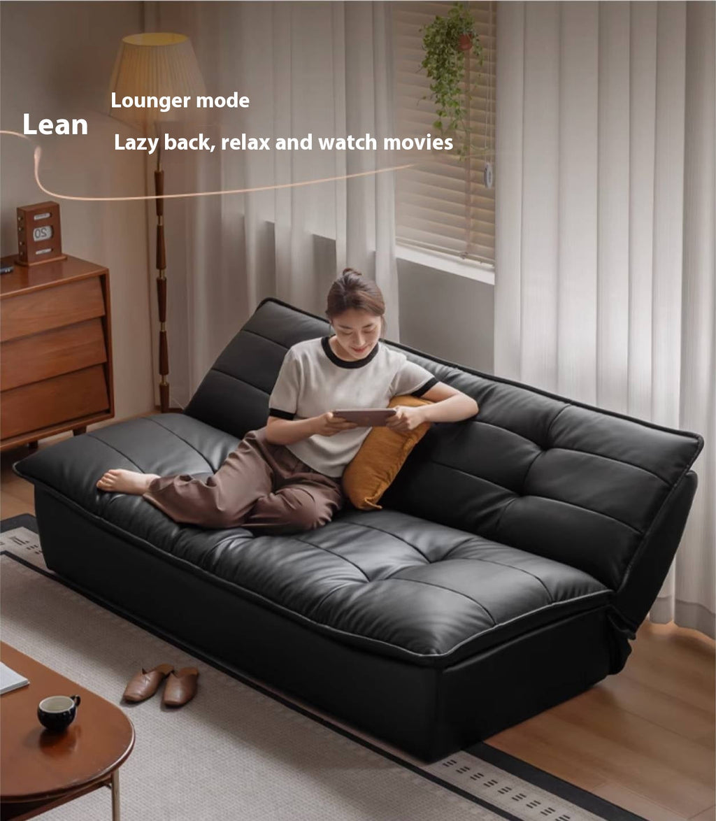 Leather Modern Style Sofa