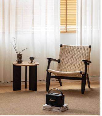 Ash Solid Wood Wabi Sabi Style Creative Coffee Table