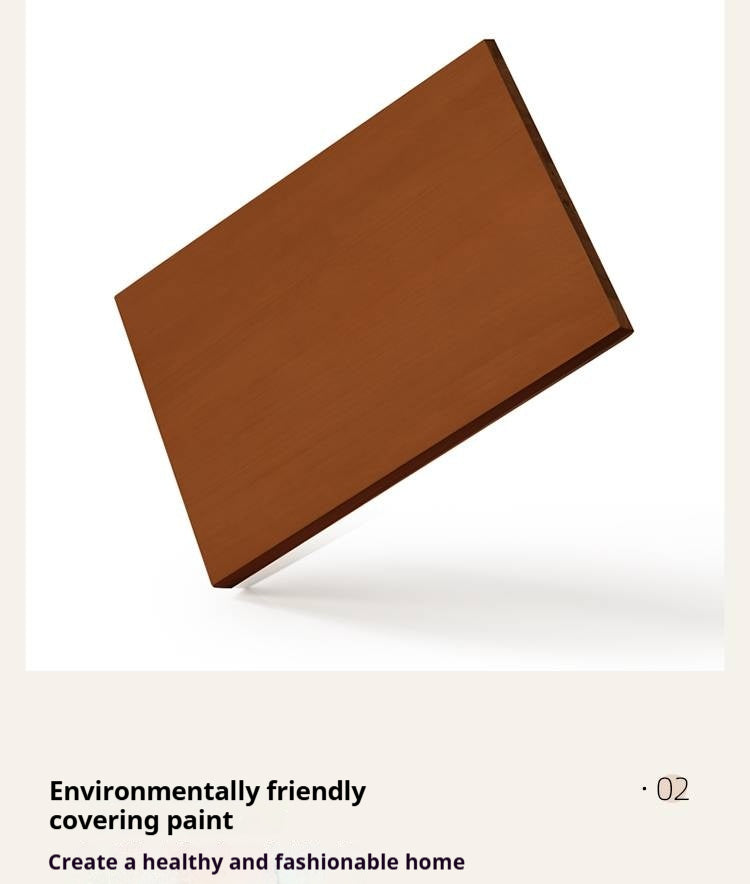 Poplar Solid Wood Bauhaus Style TV Cabinet