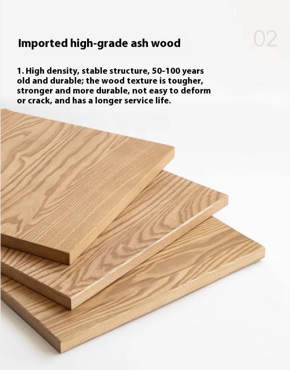 Ash Solid Wood Modern Multi-function Dressing Table