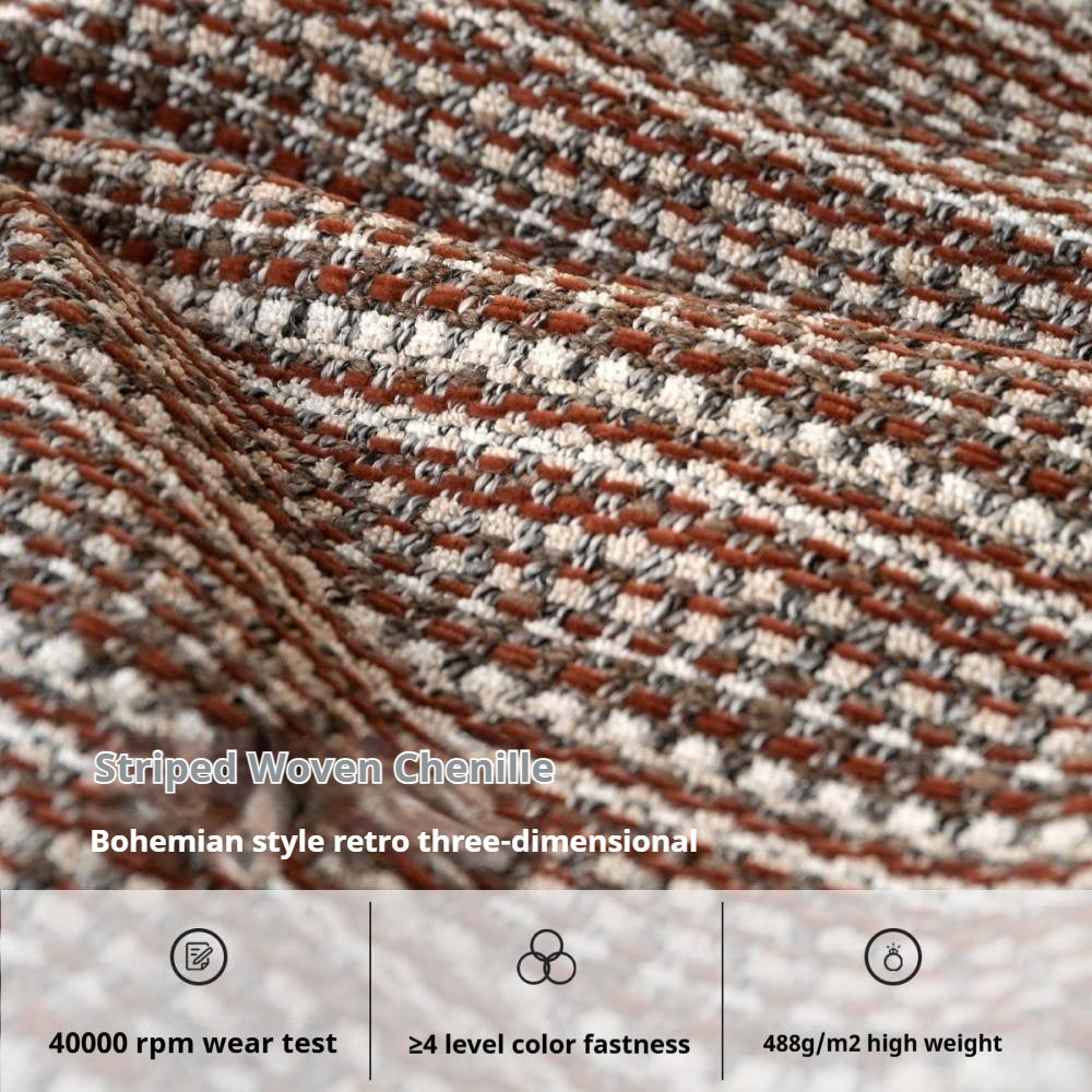 Fabric Sofa Middle Retro Chair