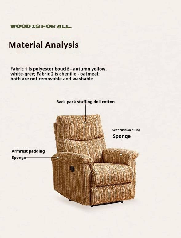 Fabric Modern Functional Electric Sofa Chair