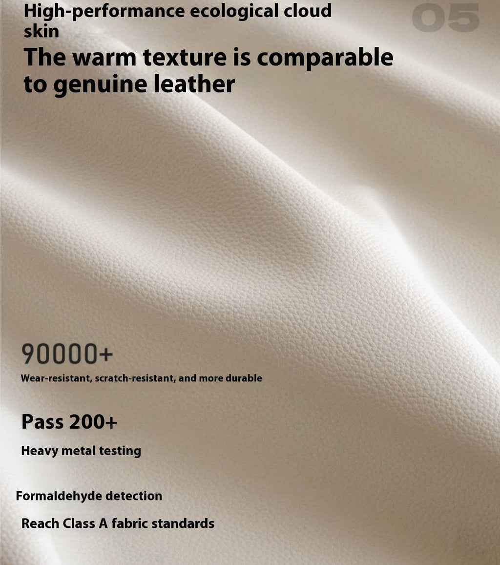 Leather Leisure Rotating Office Armchair