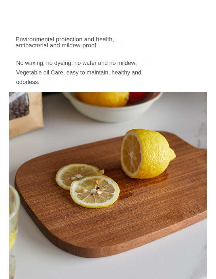 Ebony Wood Chopping Board Antibacterial And Mildew-Proof