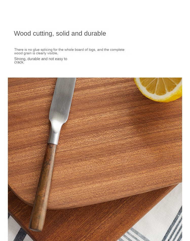 Ebony Wood Chopping Board Antibacterial And Mildew-Proof