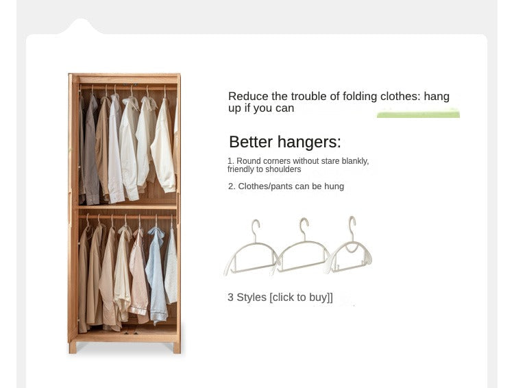 Oak solid wood Wardrobe-USA.